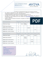 AVEVA Spain Training Schedule