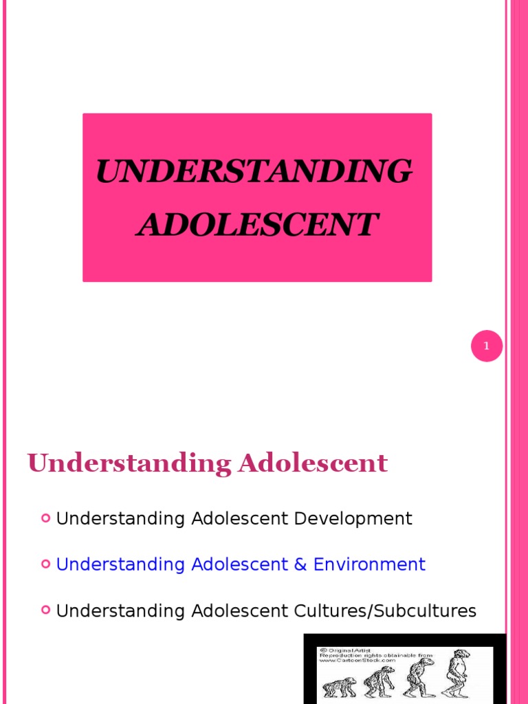 Understanding Adolescent | PDF | Adolescence | Attachment Theory