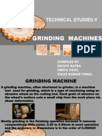 Grinding Machines: Technical Studies Ii