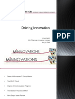 Driving Innovation - James Kauth