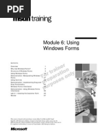 Download VBnet - Module 6_Using Windows Forms by manis0249228 SN17720671 doc pdf