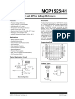 2.5V and 4.096V Voltage References: Features Description