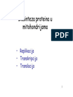 Biosinteza Prvi Deo