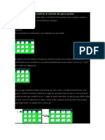 Procedimiento Para Realizar El Metodo de Gauss