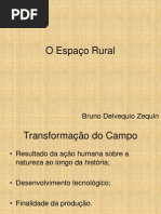 O Espaço Rural