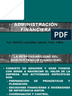 ADMINISTRACIÓN FINANCIERA