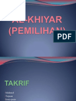 Khiyar (Options)