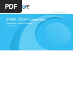 GPON - EPON Comparison: White Paper