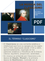 A. CLASICISMO MUSICAL