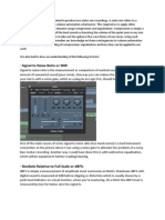 Signal To Noise Ratio or SNR