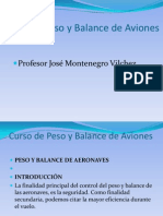 Curso Peso Balance Aviones