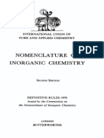 Inorganic Nomenclature