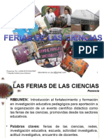 Las ferias de las ciencias