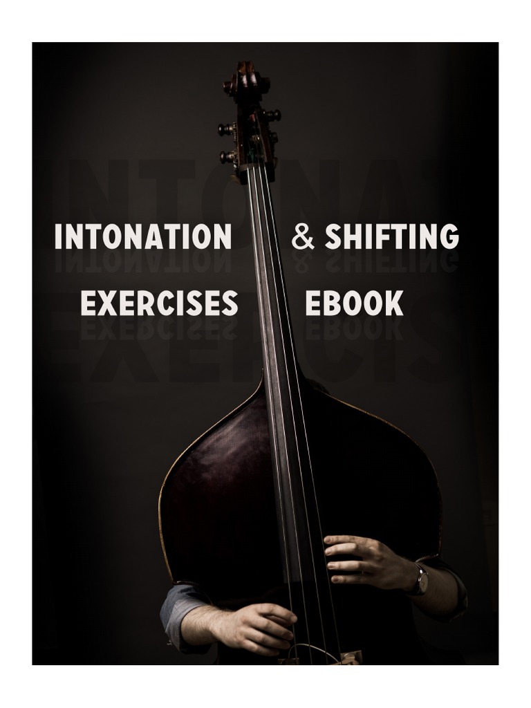 Intonation Shifting Exercises For Double Bass PDF Double Bass