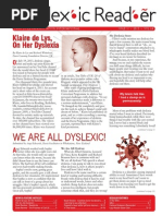 Download The Dyslexic Reader 2013 - Issue 64 by Davis Dyslexia Association International SN177260471 doc pdf