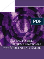 Informe_Nacional Sobre Violencia y Salud, Extracto