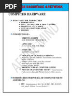 Computer Hardware & Networking