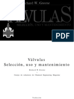 Valvulas-Seleccion, Uso y Mantenimiento, 1° ED. - Richard W. Greene
