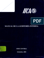 Manual de Auditoria IICA