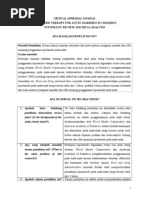 Tugas Critical Appraisal Jurnal Pdf