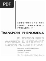 Download Solution Manual Transport Phenomena Bird 1st Edition by Adam Perkasa SN177291163 doc pdf