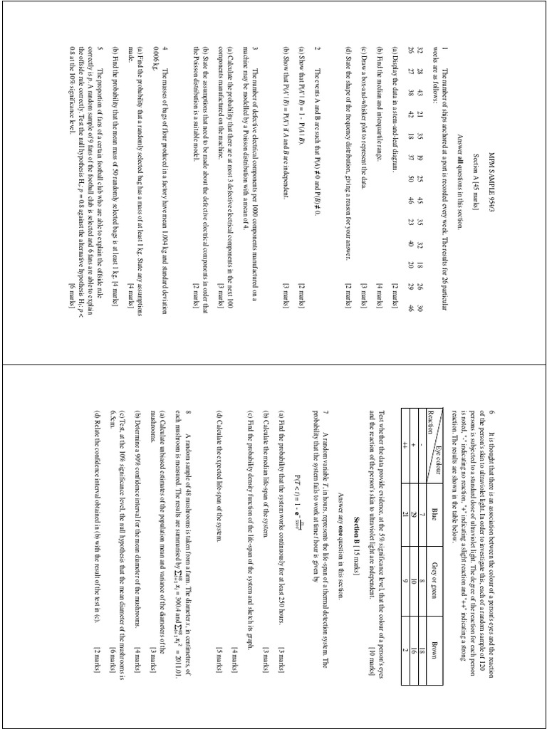 MPM 3 Sample | PDF