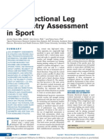 Multidirectional Leg Asymmetry Assessment in Sport.13