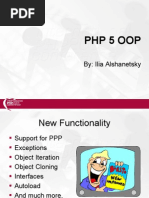 PHP 5 Oop