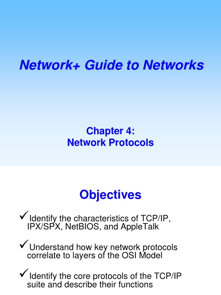 Understanding TCP/IP Network Protocols | PDF | Internet Protocols ...