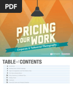 Pricing Your Work Corporate and Industrial Photography