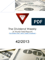 Dividend Weekly 42_2013