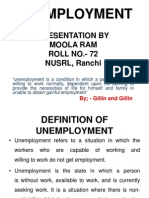 Presentation On Unemployment