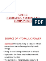 Unit Ii Hydraulic System and Components