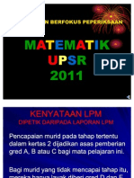 Fokus Matematik UPSR