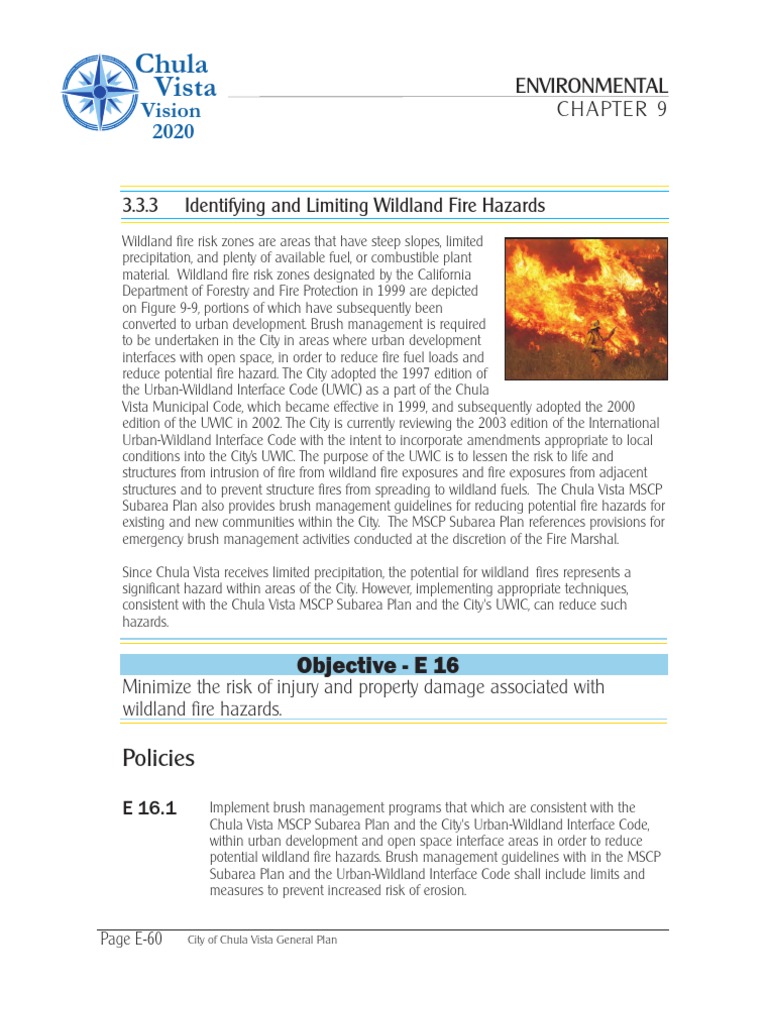 Chula Vista Vision 2020 PDF Hazardous Waste Waste Management