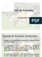 Unidad Nº 1 Sujeción de Animales