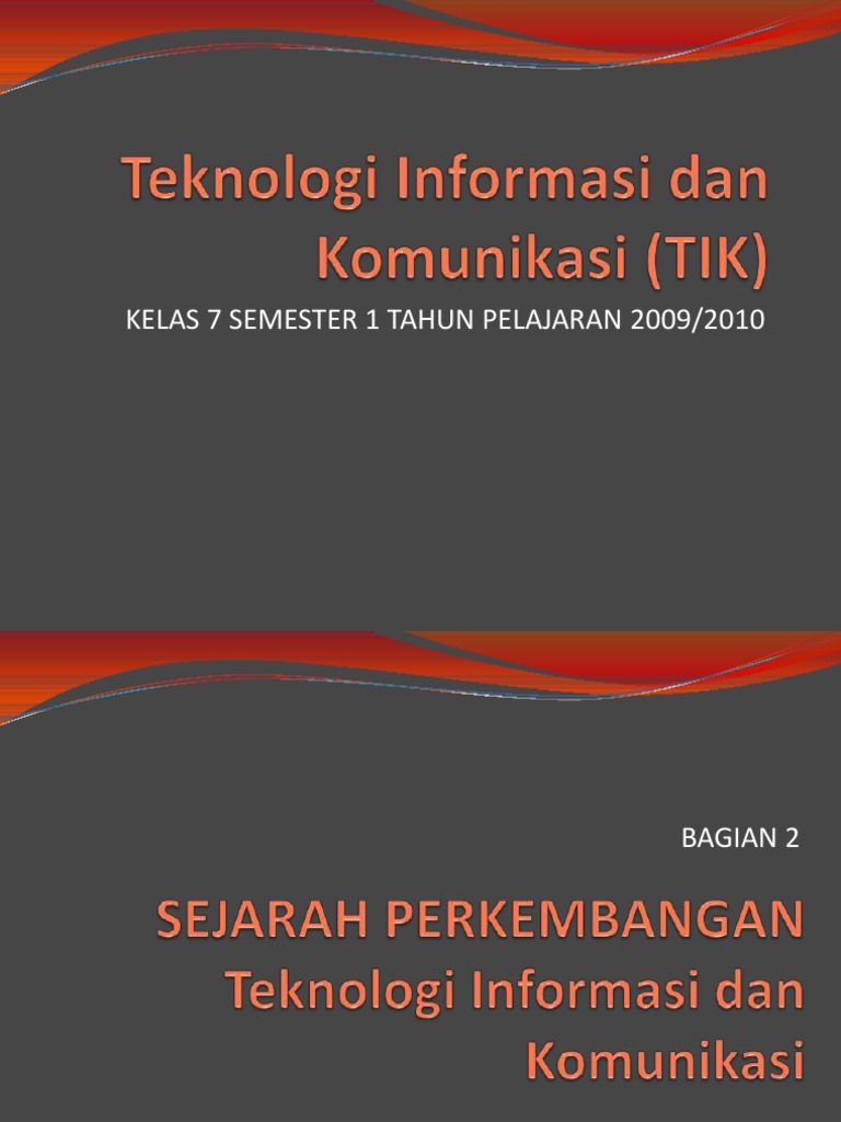 Materi TIK Kelas 7 Bagian 2