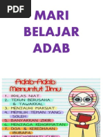 Mari Belajar Adab