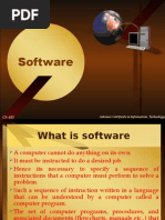 Software: Advance Certificate in Information Technology