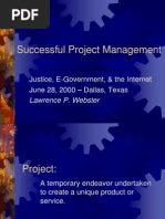 Successful Project Management