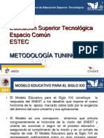 Espacio Comun de La Ed. SuperiorTEMA3