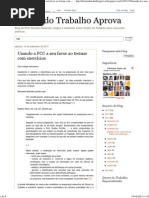 Direito do Trabalho Aprova_ Usando a FCC a seu favor ao treinar com exercícios