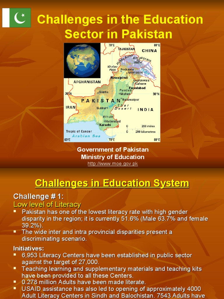 Challenges in Pakistan S Education System | PDF | Literacy | Curriculum