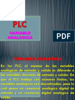 PLC - Variable Analogica