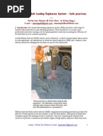 Safe Practices of Site Mixed Explosives System