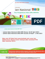 contoh soal unas fisika smp