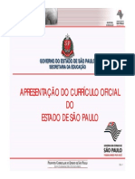 CURRÍCULO OFICIAL DO ESTADO DE SÃO PAULO