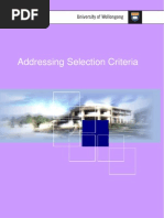 Download Addressing Selection Criteria by linh_tran6634 SN17738867 doc pdf