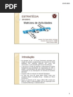 Matrizes de Actividades Final Ppt PDF