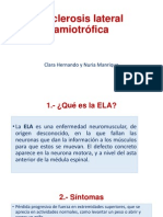 Esclerosis lateral amiotrófica: Síntomas, diagnóstico y tratamiento de la ELA